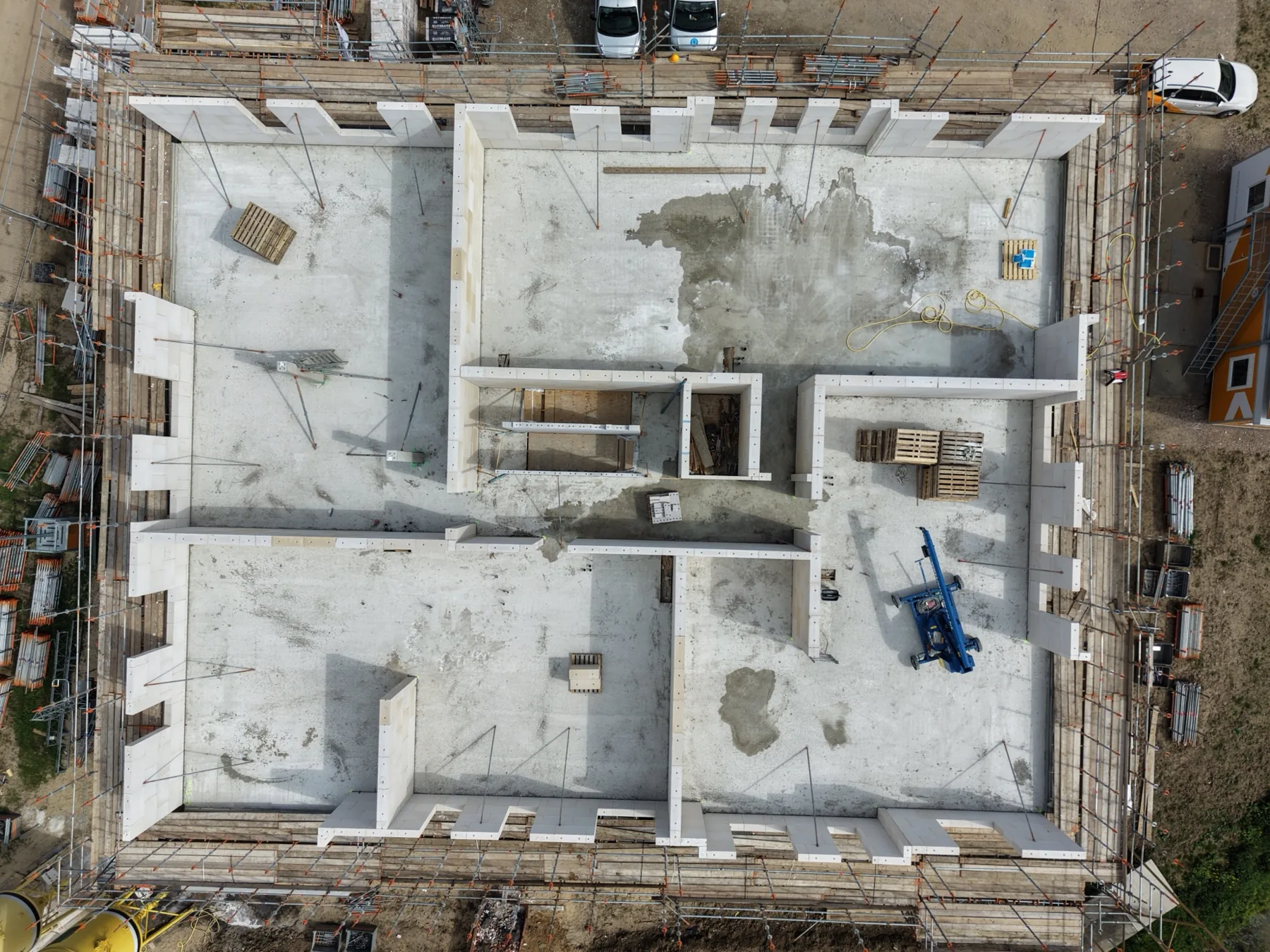 Kalkzandsteen lijmwerk — Staton Bouw, uitvoering 5