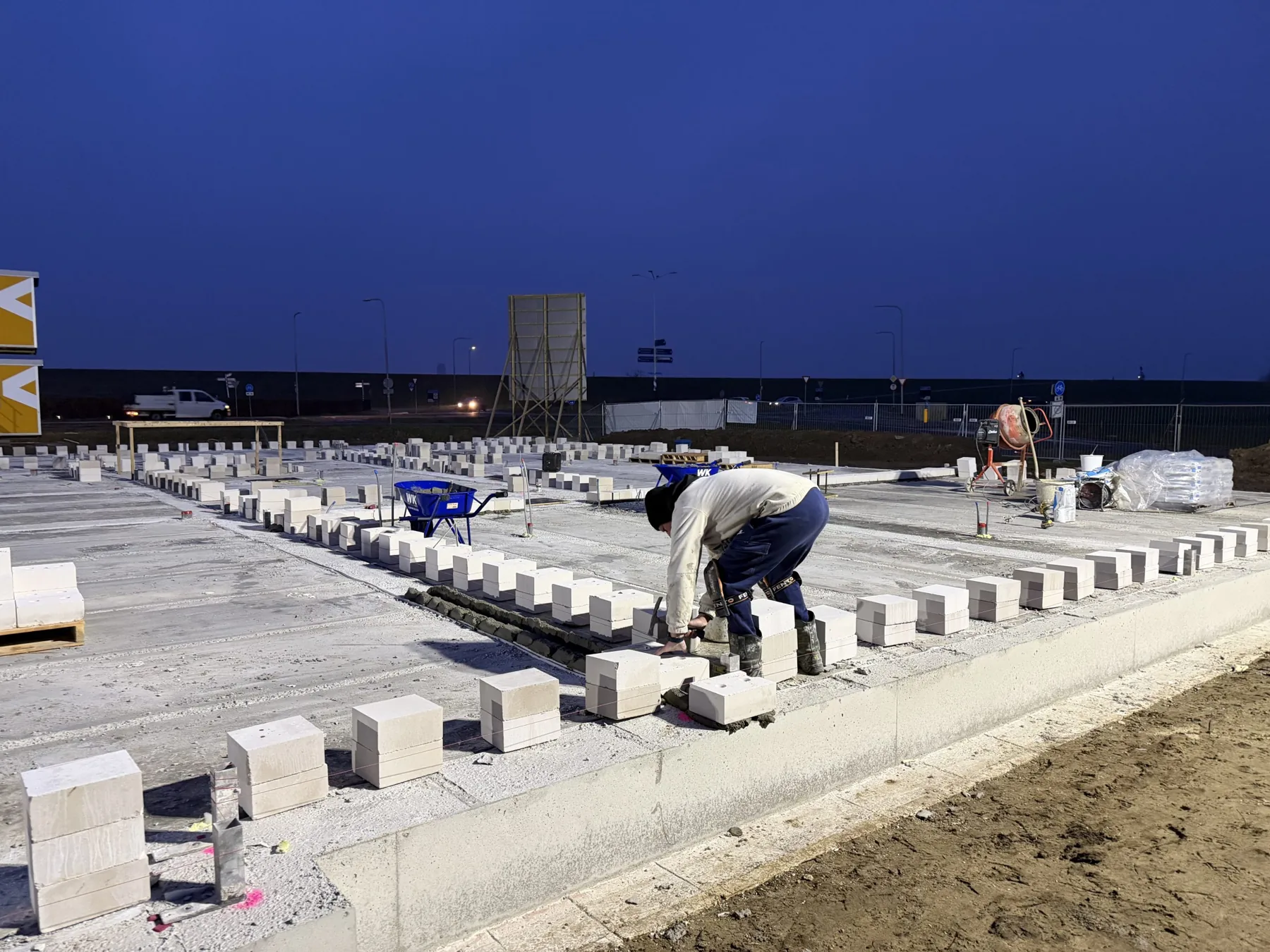 Staton Bouw — kalkzandsteen lijmwerk