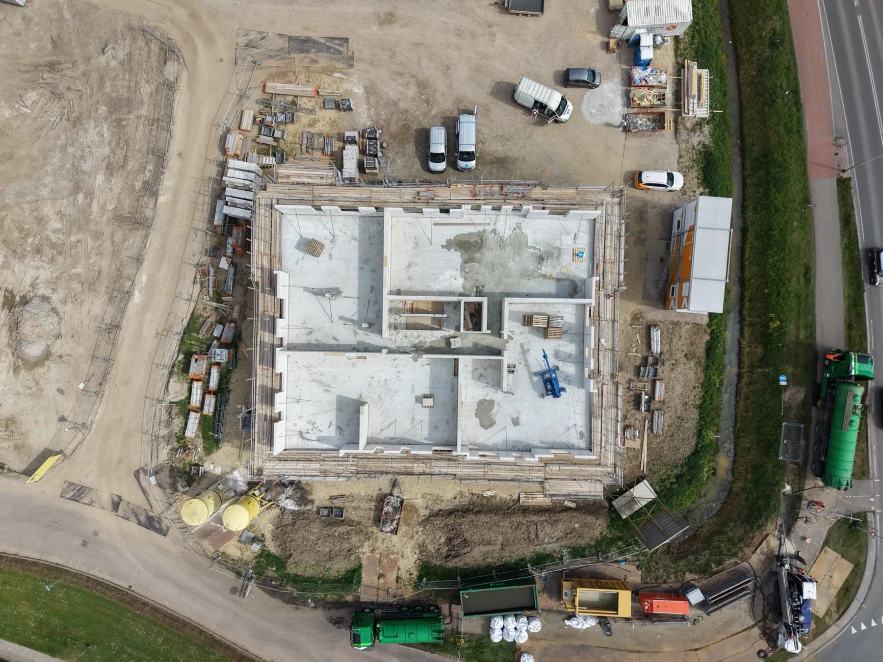 Kalkzandsteen lijmwerk — Staton Bouw, uitvoering 4