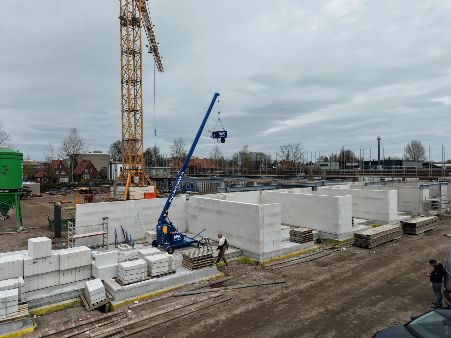 Kalkzandsteen lijmwerk Waalwijk — Peter Peters Waalwijk, uitvoering 5