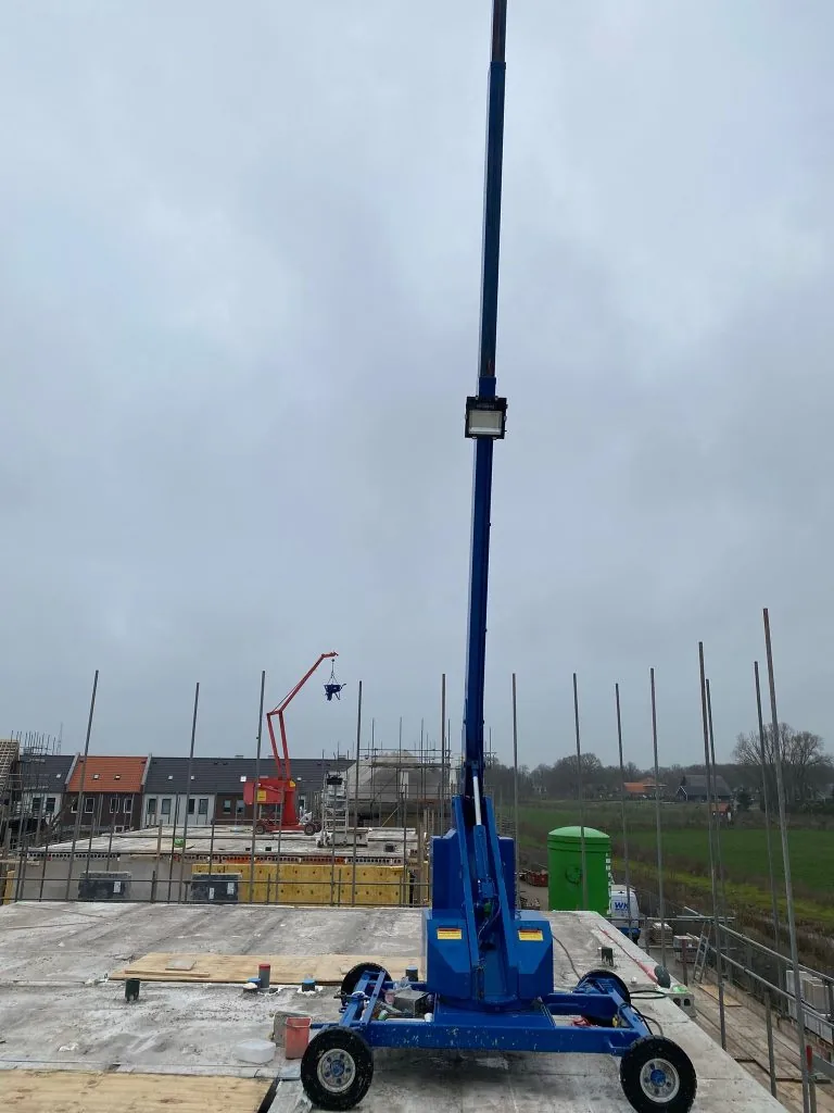 Kalkzandsteen lijmwerk Wijchen — Hendriks Huurlingsedam Wijchen — 68 woningen, uitvoering 3