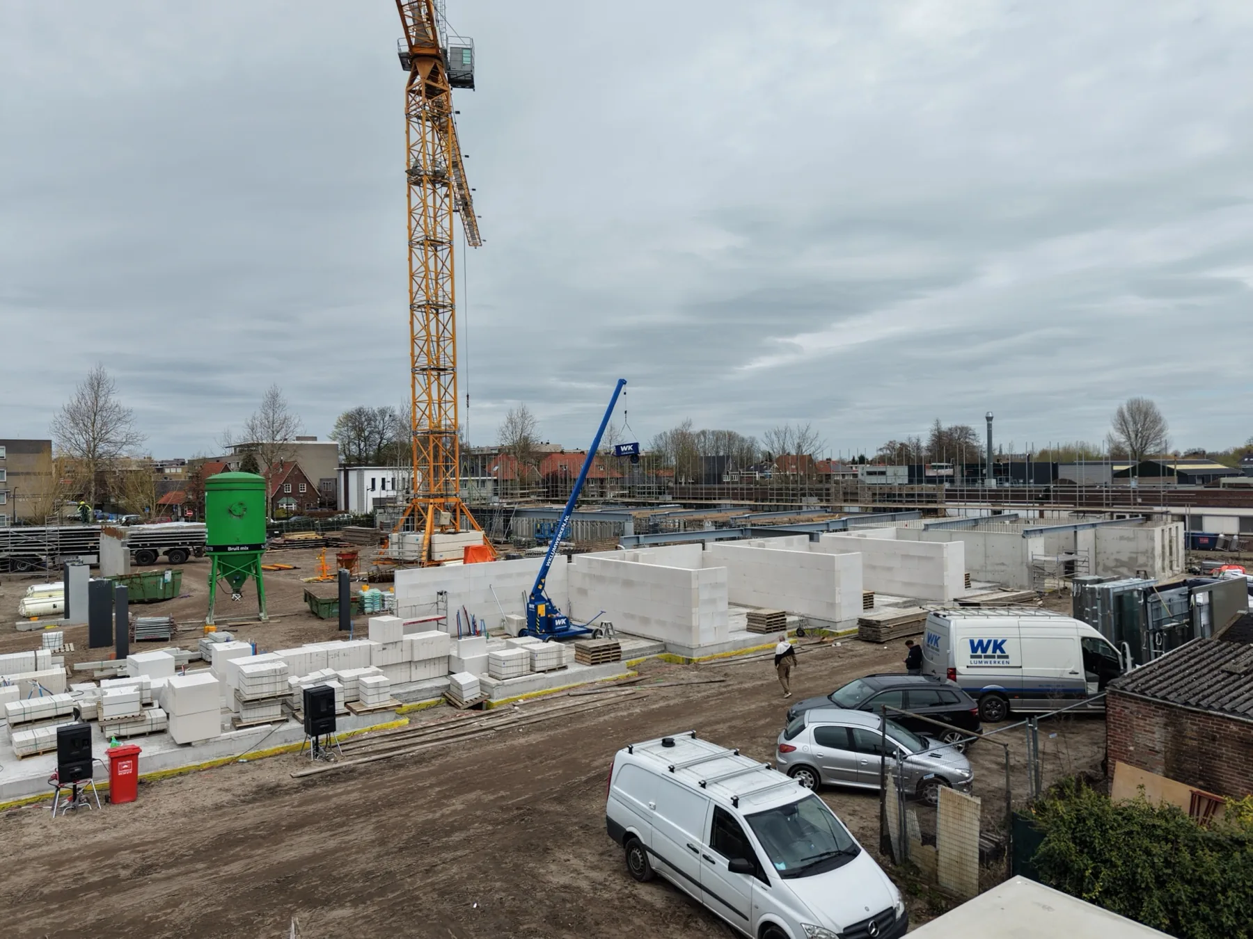Kalkzandsteen lijmwerk Waalwijk — Peter Peters Waalwijk, uitvoering 3