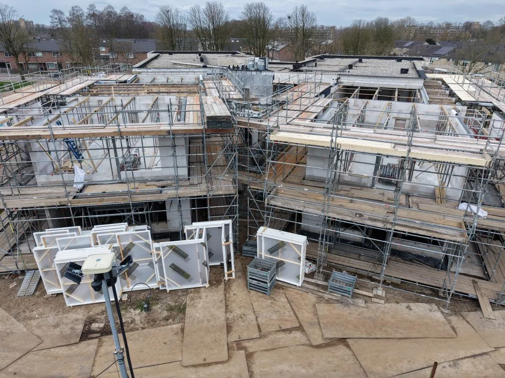 Kalkzandsteen lijmwerk — Hendriks Malvert, uitvoering 5