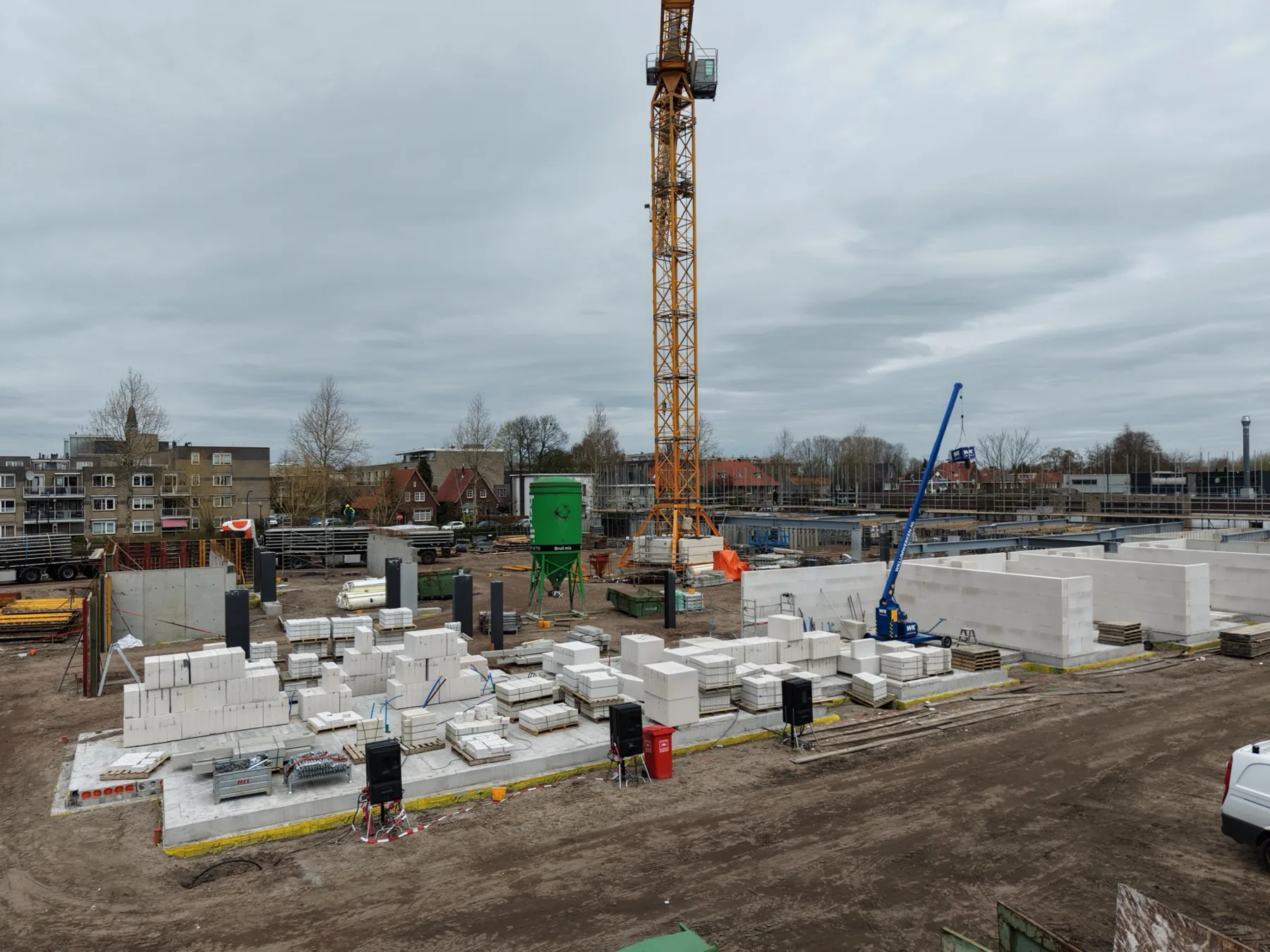Kalkzandsteen lijmwerk Waalwijk — Peter Peters Waalwijk, uitvoering 4